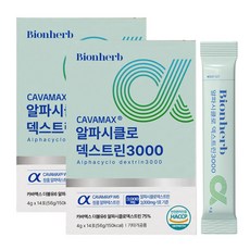 알파cd 분말 식약청인증 haccp 정품 카바맥스더블유6 고함량 알파씨디, 2개, 56g