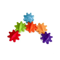 DIY 몬테소리 활동판 액세서리 벌꽃 기어 게이트 교육 장난감 LED 램프 드럼 학습 나무 게임, 02 Random 1Pcs