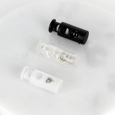 쎄비 끈 조절 스토퍼 (낱개), 화이트 (50521), 1개