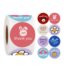 헬레나스토어 귀요미 땡큐스티커, 1개