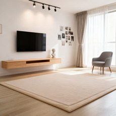 에어리어카펫 두툼매트 2cm메모리폼 미끄럼방지안전 방음카펫