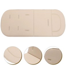 유모차 코튼 쿠션 통기성 시트 패드 부드럽고 라이너 인서트, 1개, 기본