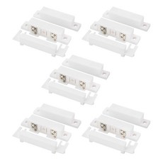 자석 리드 스위치 표면 장착 NC 접촉 센서 도어 알람 MC-44b 5개, NO MC-31 화이트 5PC