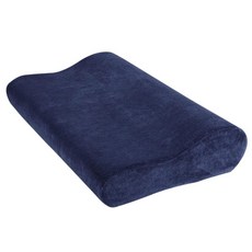 메모리폼 베개 S M 필로우 베이지 일자목 편안한 베게 블루60 x 40