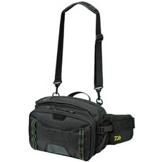 DAIWA HG HIP BAG LT (A) 多功用 後腰包 附背帶, 黑色