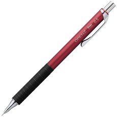 오렌즈 샤프 펜슬 메탈 그립 레드 PP1005G, 1개, 0.5mm