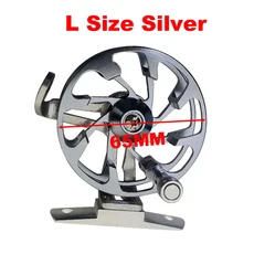 자동 낚시 릴 스풀 탈착식 대형 아버 민물 님프 CNC 가공 알루미늄 직경 75, 02 1pc Gold Spool