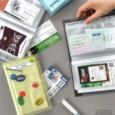 라담상점 콜렉트 티켓북 야구티켓보관, 01 화이트