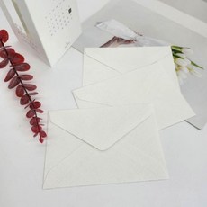 린넨 질감 컬러 봉투 화이트sm48+5NYf