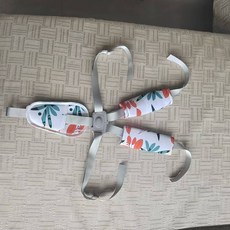 제이펀 스토어 아기의자벨트 안전벨트, 1개, 그레이 5점식 어깨+엉덩이 A