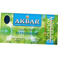 허브차 100티백 향긋한 박하 건강 페퍼민트 침출차 상쾌 페퍼민트차 식후티 티백차 식후 음료, 1.25g