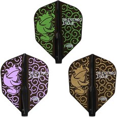 Fit Flight AIR 피트 플라이트 에어 이노우에 신타로 ver.2 셰이프 D블랙 다트, 1개