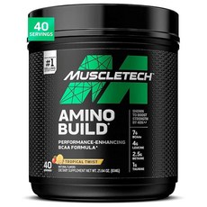 머슬테크 | BCAA 아미노산 + 전해질 파우더 7g 서포트 날씬한 근육 만들기, 614g, 1개