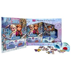[5] Disney Frozen Elsa Anna Olaf and More! - 3D Look and Find Activity Book and Puzzle - PI Kid, [5] Disney Frozen Elsa, Anna,