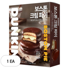 던킨도너츠 보스톤 크림 파이, 336g, 1개