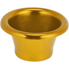 벨스택 벨마우스 내구성 2.56인치 내부 직경 4.25인치 외부 터보 엔진 공기 흡입구 알루미늄 합금 빨간색, Gold Tone