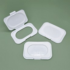 까꿍놀이 어린이 교구 DIY 사각 물티슈캡 물티슈뚜껑, 흰색, 20개