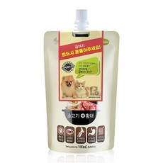 헬시브로스 프리미엄육수 소고기황태 180ml 강아지 고양이 보양식, 1개