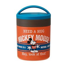 스케이터 미키마우스 초경량 콤팩트 스텐 보온 죽통 ths+09281pA