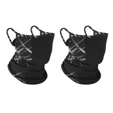 타이트엔드 EXO 에어쿨 멀티스카프 / 자외선 차단 / 흘러내림방지 / 쿨원단 / 등산 라이딩 골프 마스크, 그레이, 2개