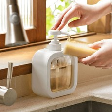 300ml 샴푸 리필통 큐브pjo4+8yJa