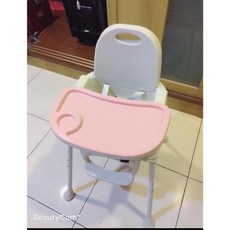 輕便餐椅 台灣總代理授權 吃飯神器兒童餐椅 多功能輕便式餐椅 商檢合格 外出便攜餐椅 用餐椅, 粉