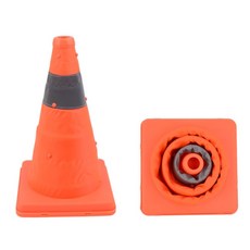 공사현장 접이식 소형 칼라콘 신호 안전표시 82417EA 1(pc)