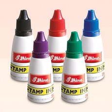 그린피앤에스 샤이니 불변잉크 S-64 청색보라색 도장잉크 28ML