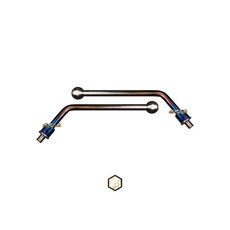 御前二輪 M8 正反牙 鈦合金支架 碳纖維後照鏡, 1個, 單購-卡夢後照鏡