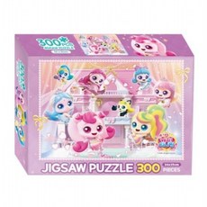 프린세스 캐치 티니핑 시즌6 직소퍼즐 300pcs [퍼즐] 프린세스 하우스와 러블리 프린세스 티니핑, 없음