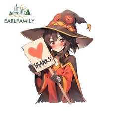 메구민 애니메이션 스티커 자동차 앞 유리 범퍼 헬멧 데칼 방수 스크래치 방지, A. YT-579227, 3. 20cm