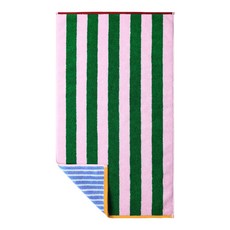 [키리키리리빙] 무형광 스트라이프 양면 수피마 수건 6종, 워터멜론, 1개