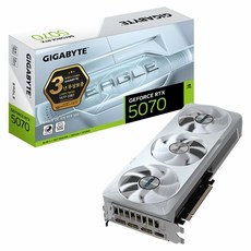 GIGABYTE 지포스 RTX 5070 EAGLE OC ICE SFF D7 12GB 제이씨현 (엔비디아 컴퓨터 그래픽카드)