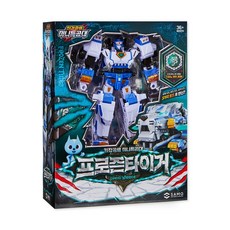 최강공룡 미니특공대 얼음의 전사 프로즌타이거 아이스 세이버 실드 렉스카이저 왼발 변신로봇 남아 장난감, 최강공룡 미니특공대 얼음의 전사 프로즌타이거 아이스 세
