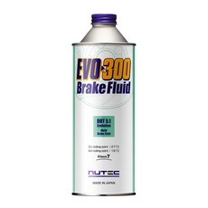NUTEC EVO-300 DOT 5.1 神經元傳導級煞車油，高性能煞車油，提升制動性能，適用於多種車型, 1個