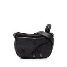 크리스찬 디올 중고 2021 그레인 카프스킨 새들 소프트 사첼 백