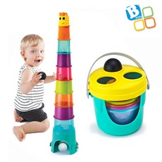 제이오스토어 기린 컵쌓기 스태킹컵 아기장난감 눈손협응력 유아교구