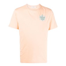 메종키츠네 로고 프린트 티셔츠