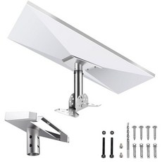 STAR 스타LINK 링크 Gen3 파이프 어댑터 마운트 20.3cm(8인치) 튼튼한 합금강 스타링크 피벗 폴 마운트 STAR 스타LINK 링크 장착 키트 V3 표준 접시, 8" roof mount