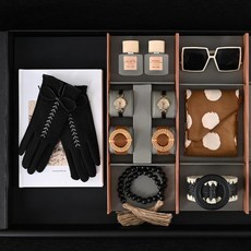 드레스룸 수납함 액세서리 정리함 펜트리 옷장 리빙박스형, 세트 1