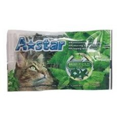 A-Star貓用星型潔牙骨隨手包15g (鮪魚/起司) AB潔牙片，有效消臭、口氣清新，貓咪潔牙骨首選, 15g, 1個, 鮪魚