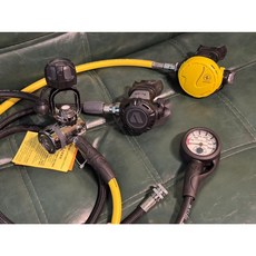 APEKS XL4 OCEA 潛水調節器組 灰黑 備二 單錶 2年保固 輕量化, 1個