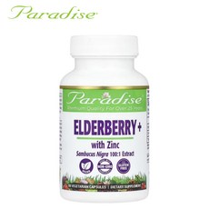 파라다이스 허브 허브스 허브즈 엘더베리 징크 아연 60캡슐, 1개