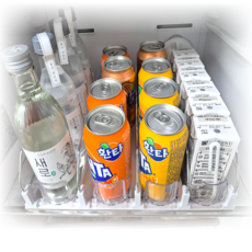 취향공감 고급형 냉장고 음료 정리 디스펜서, 1세트