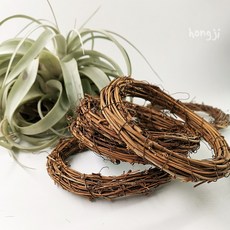 天然藤圈空鳳裝飾藤環 - DIY花環/捕夢網/聖誕節裝飾/拍攝道具