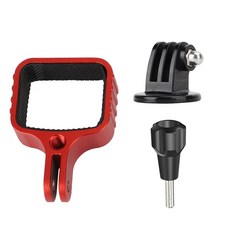써니라이프 dji 오즈모포켓3 메탈어댑터 액션캠 짐벌카메라 악세사리, 레드, 1개, 메탈 어댑터