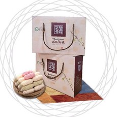찹쌀 유과 선물세트 한과 설 추석 명절 어르신 전통 간식 혼합 유과, 1개