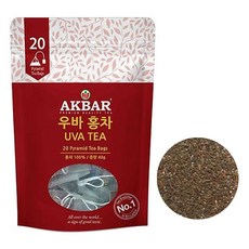 실론티백 우바티 삼각망 20티백 홍차 잎차 피라미드티백 우바차, 2g, 1, 20