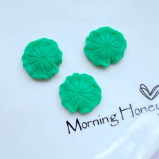 귀여운 미니 연꽃 시리즈 수지 입상 공예품 플랫백 카보숑 장식 쥬얼리 제작 헤어웨어 액세서리 10 개, 06 C