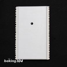義大利Martellato 巧克力工具 巧克力齒狀刮紋尺, 1個